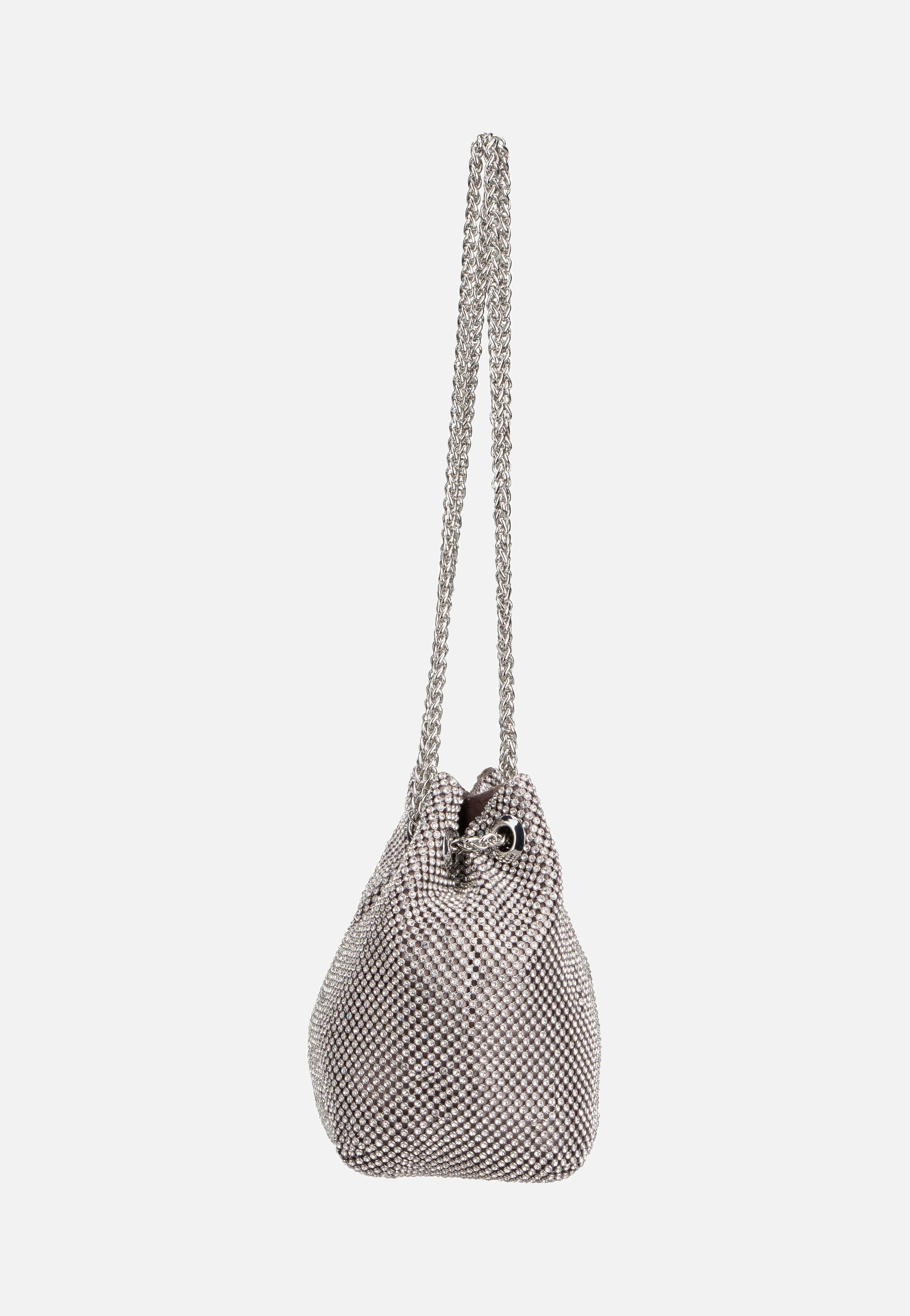 Zalina Pouch 50750 Silver - Abendtasche