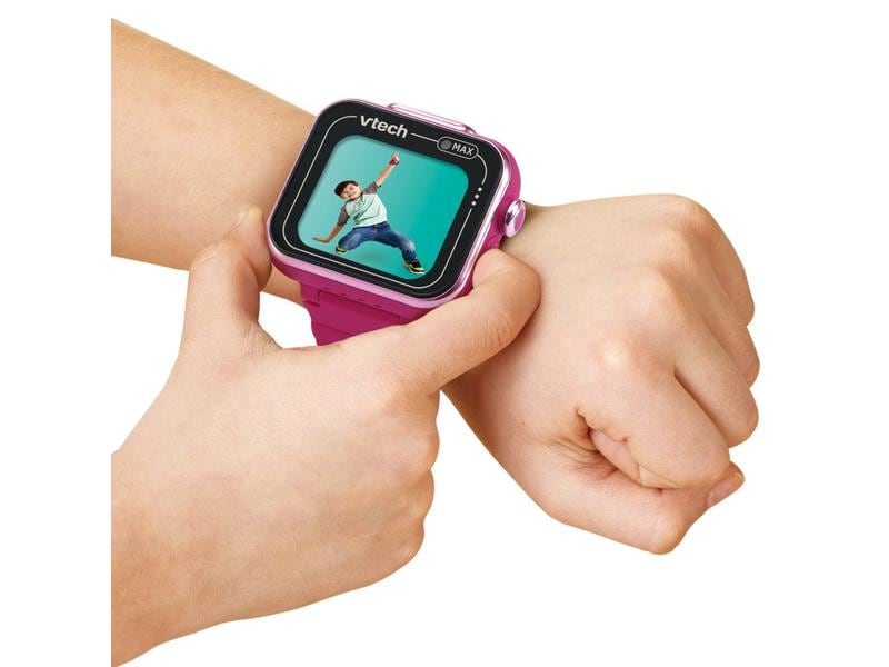 Vtech KidiZoom Smartwatch MAX framboise -FR- Kinder-Smartwatch