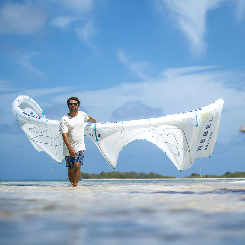 AILE DE KITESURF DUOTONE REBEL SLS CONCEPT BLUE 2025
