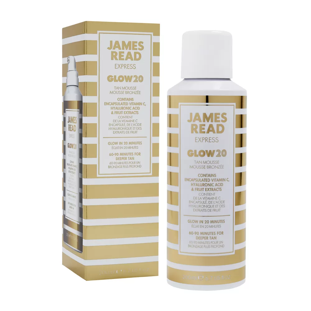 James Read GLOW 20 Express Tan Mousse Body - 200 ml.