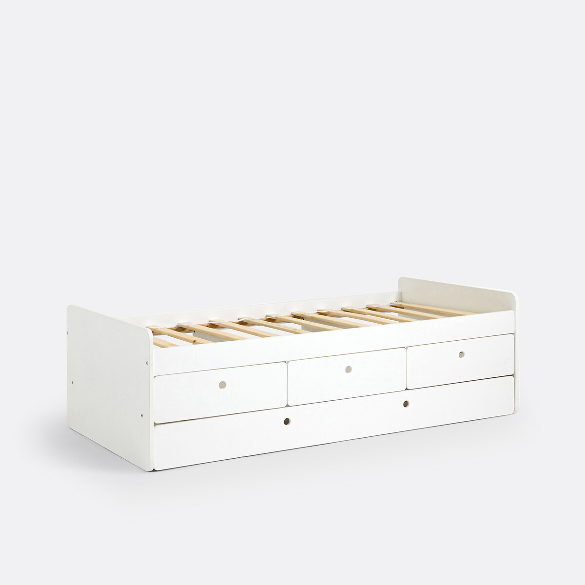 LA REDOUTE INTERIEURS<br>Cama com gavetas e estrado de ripas, SELISA