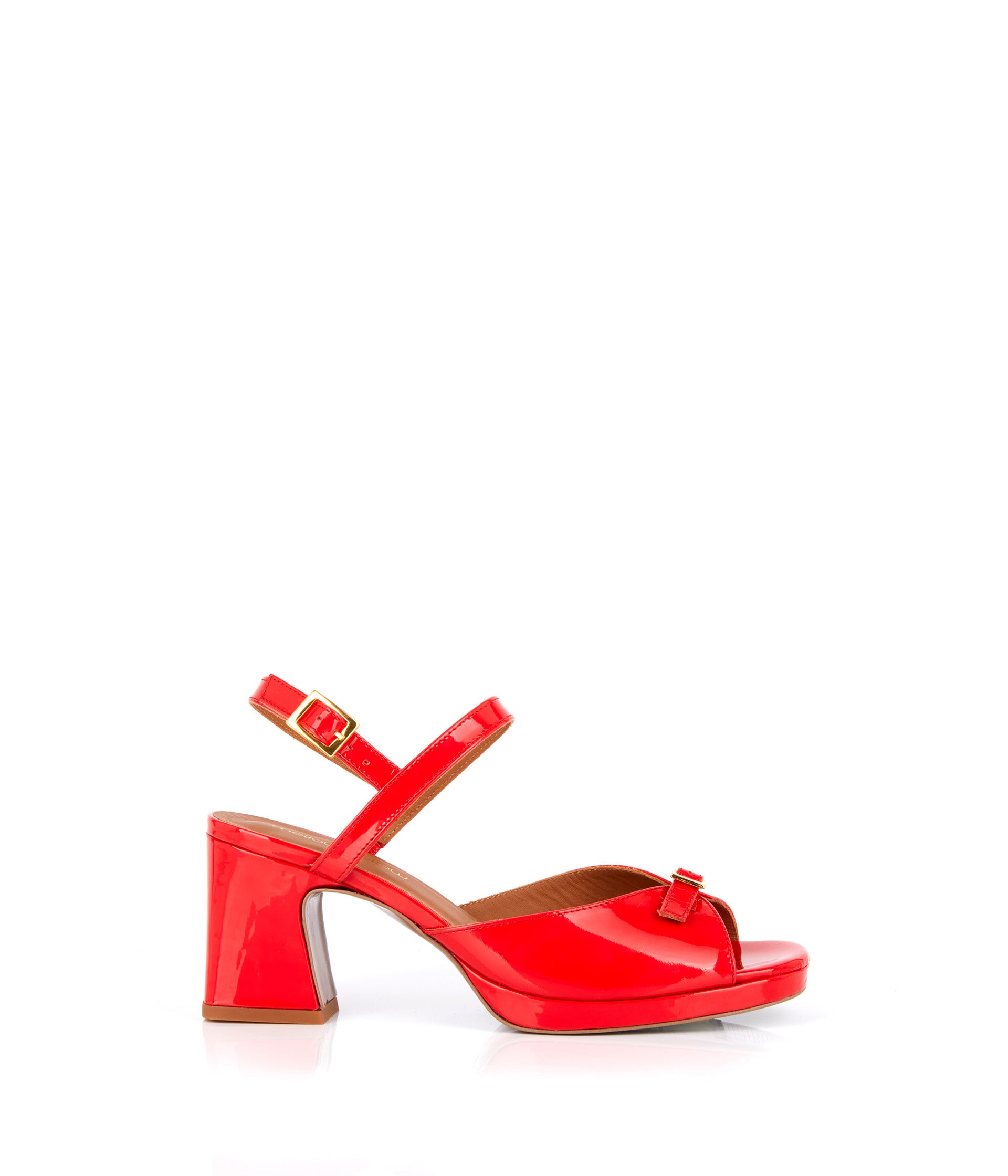 Sandales rouges Aline