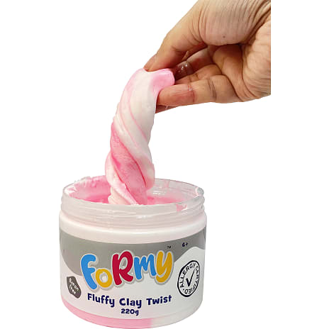 FoRmy Fluffy Clay - pink