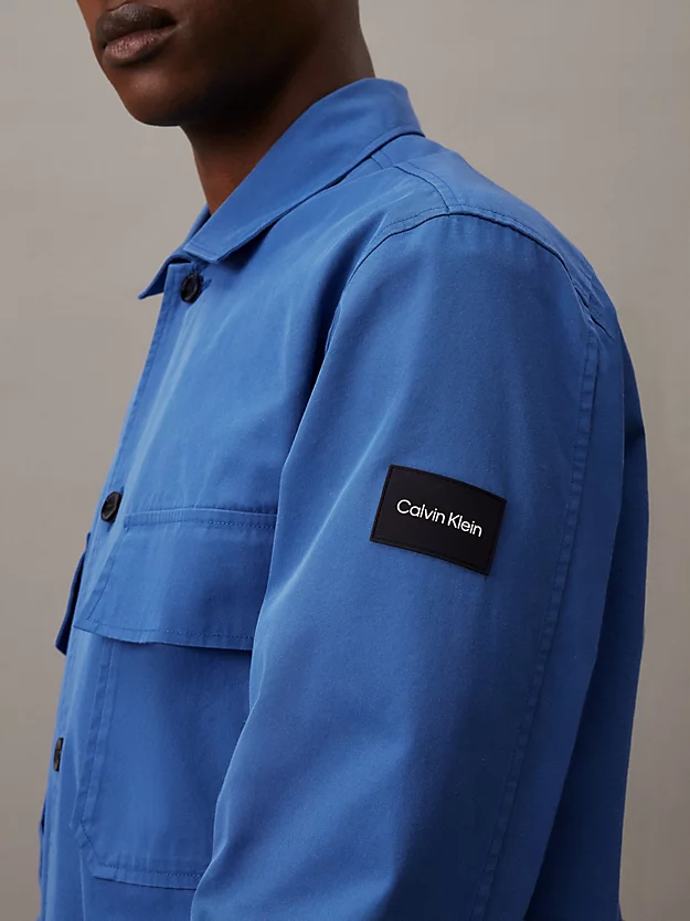 Camisa de sarja quadrada
