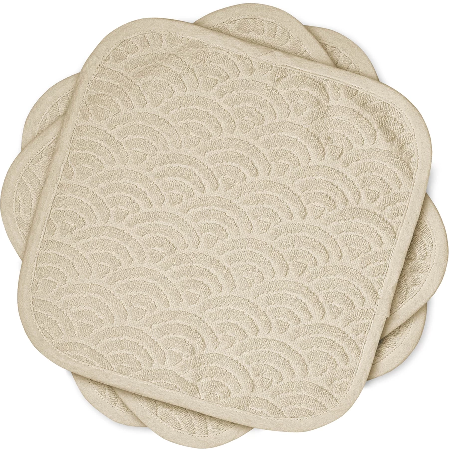 Cam Cam® COPENHAGEN Waschlappen 3er Pack beige