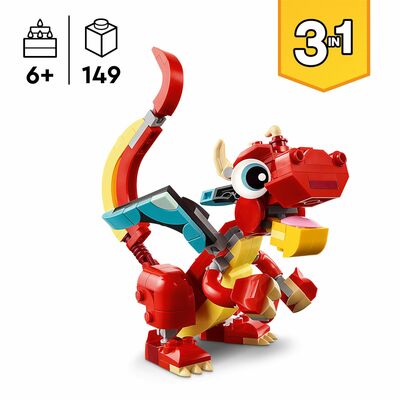 LEGO Creator 31145 Rød drage
