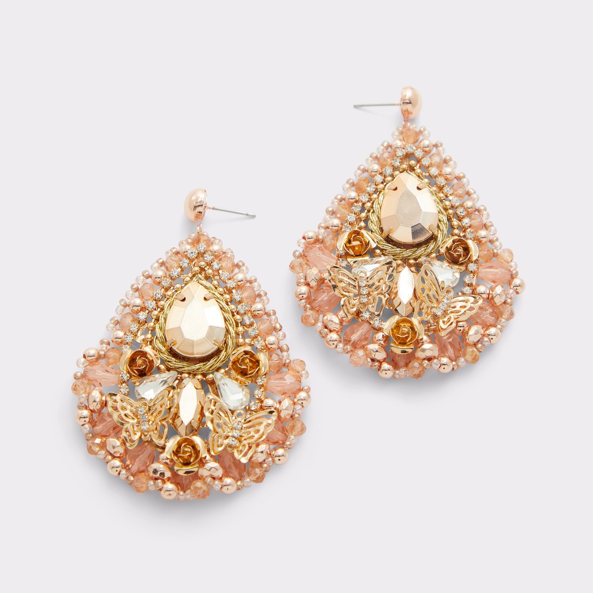 Toamafly Light Pink Women Earrings
