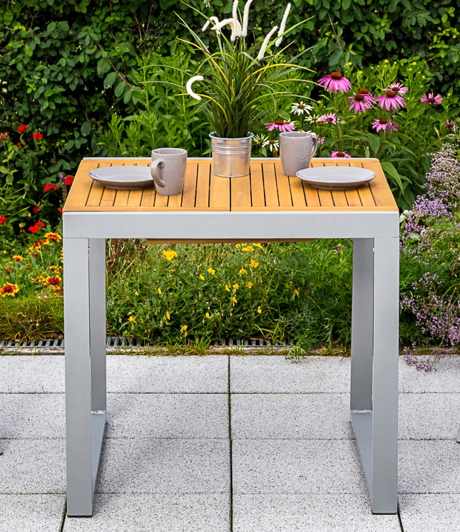 MERXX Gartentisch »Naxos« BxT: 80/120 x 70 cm