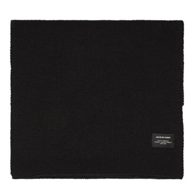 Écharpe homme Jacdna Knit Scarf Noos NOIR JACK JONES
