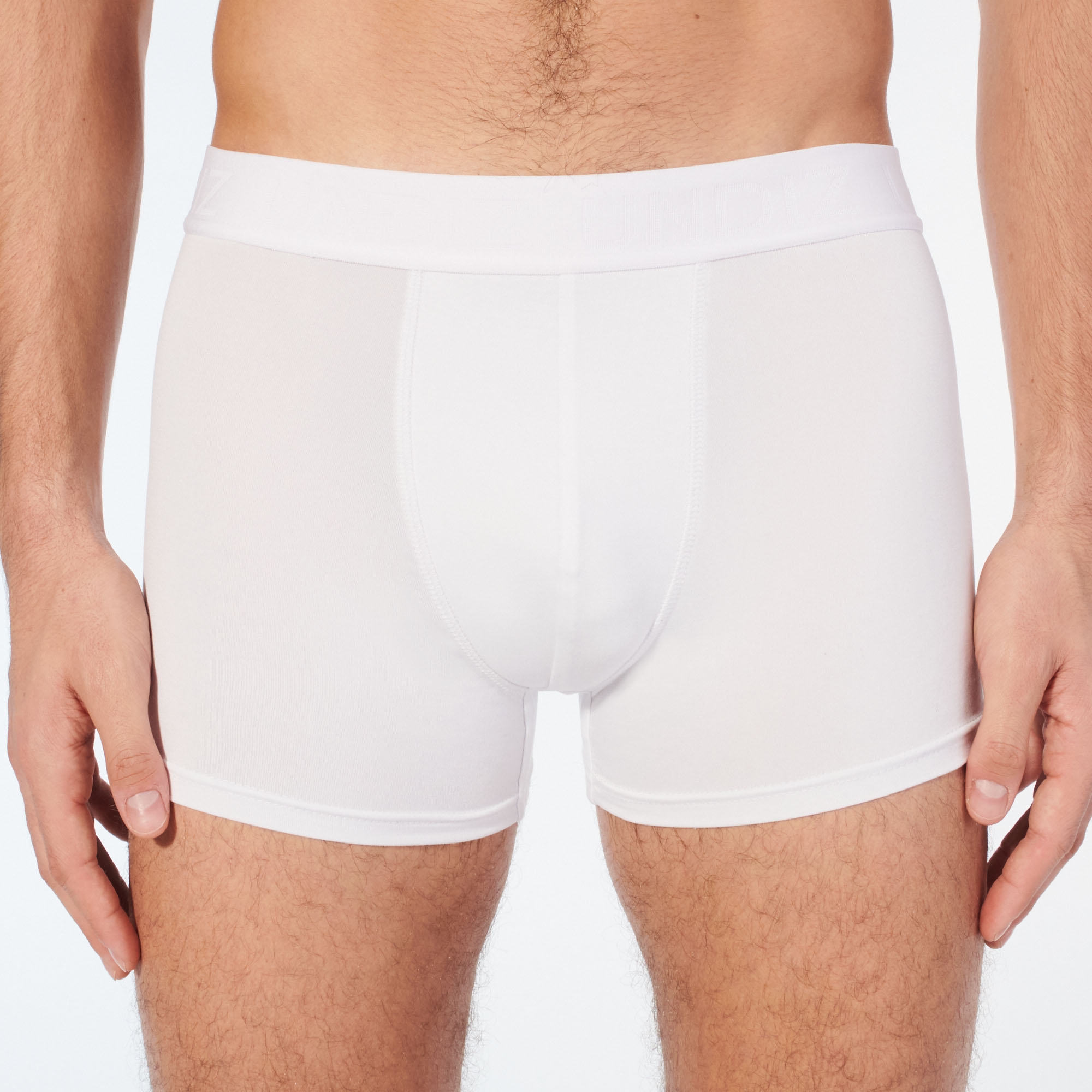 Boxer uni en microfibre