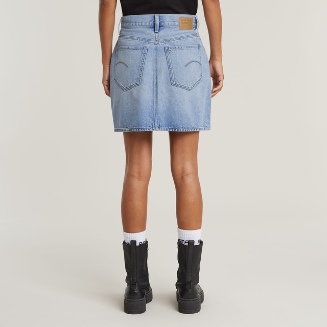 G-STAR Minirock »Viktoria Short Skirt Clean Edge«, mit hohem Bund