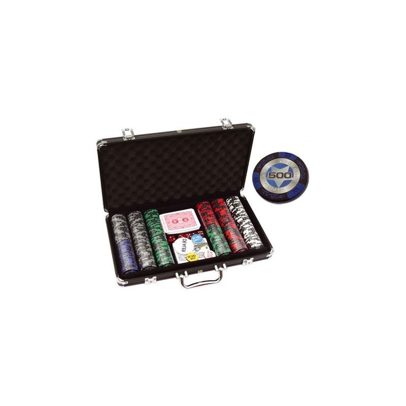 Mallette Poker 300 jetons 14,5gr