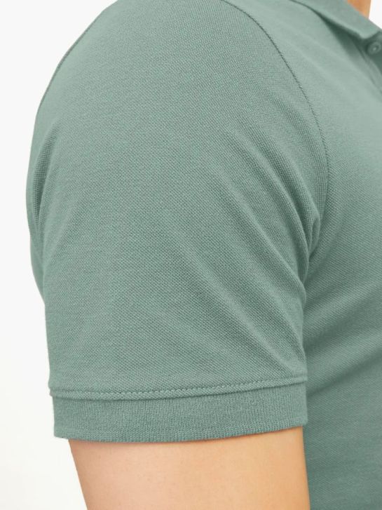 JACK & JONES Polo-Shirt Grün