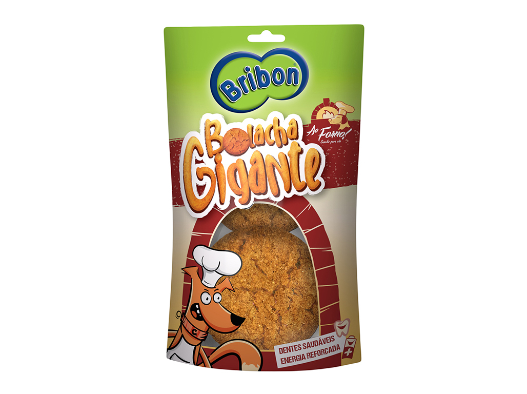 SNACKS CÃO BRIBON AO FORNO BOLACHA 100G