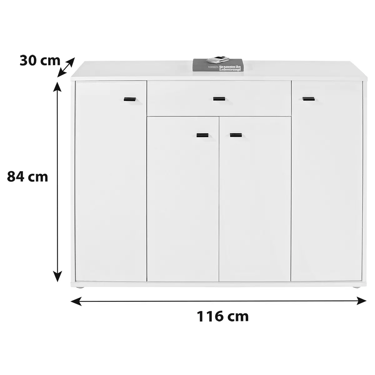 Kommode Boni Best Price weiss