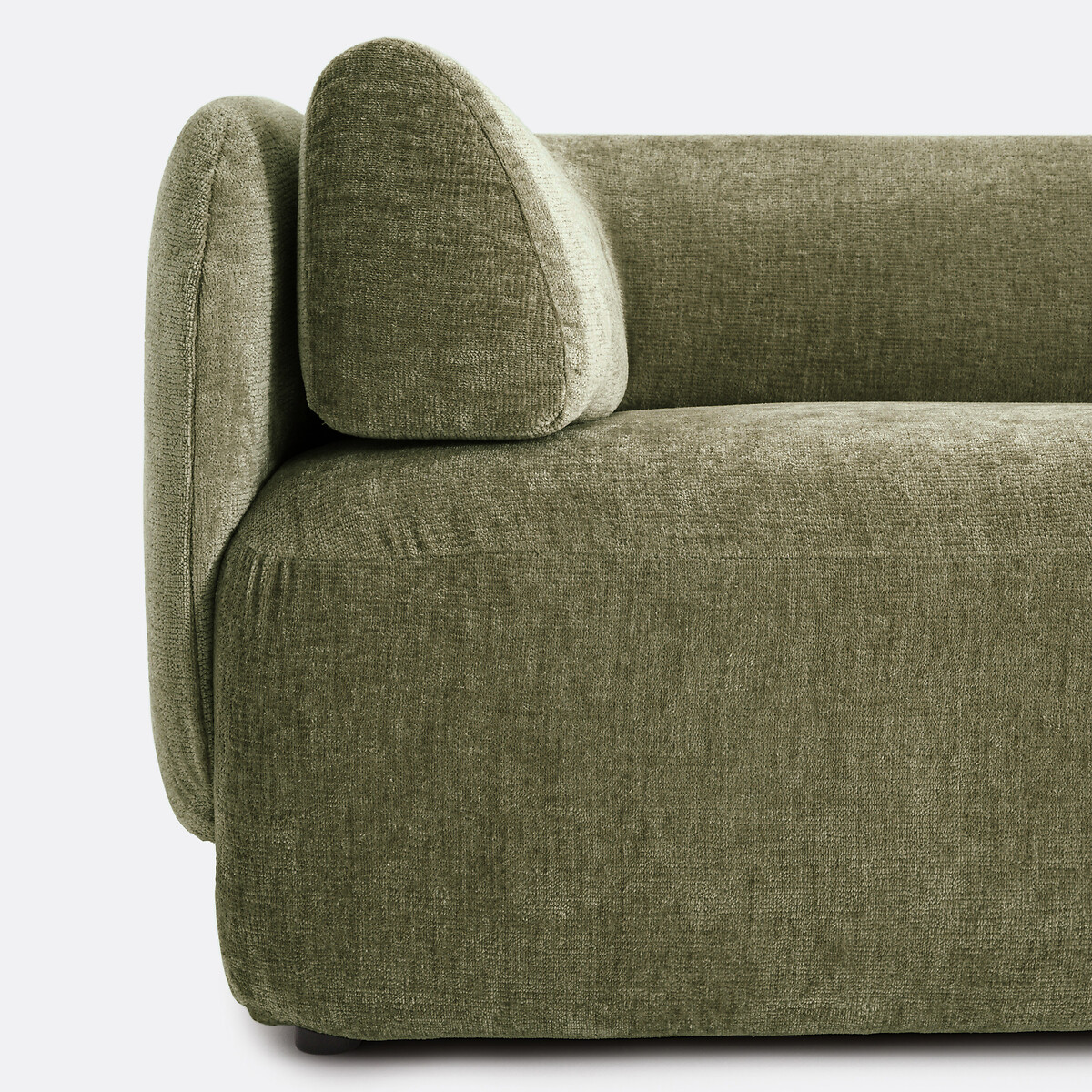 LA REDOUTE INTERIORS<br>Banco, 3-zit, dik fluweel, Méridiano