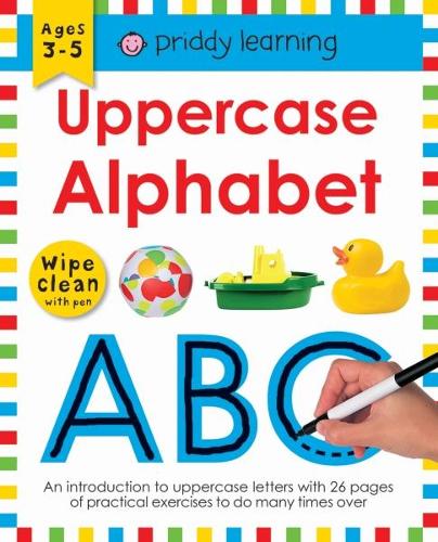 Uppercase Alphabet: Wipe Clean Workbooks - Wipe Clean Workbooks (Paperback)