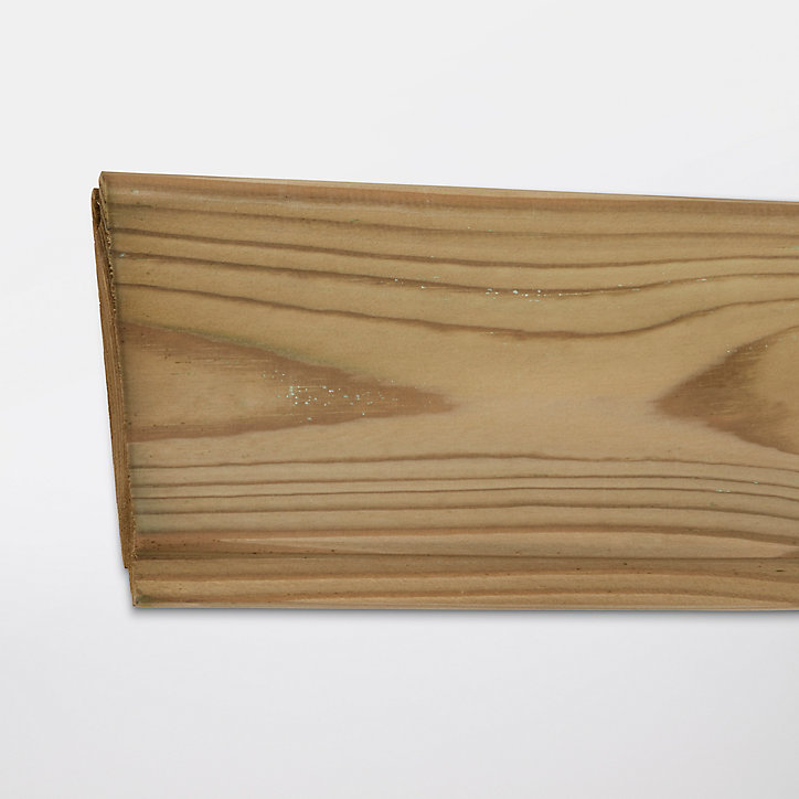 Lame de clôture bois Neva 180 x 14,5 cm, ép.21 mm