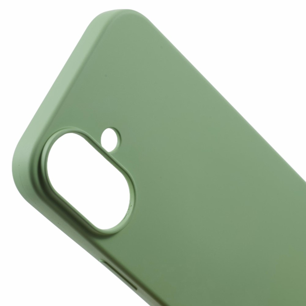 iPhone 16 Gummi Case Schutzhülle - Grün (Matt)