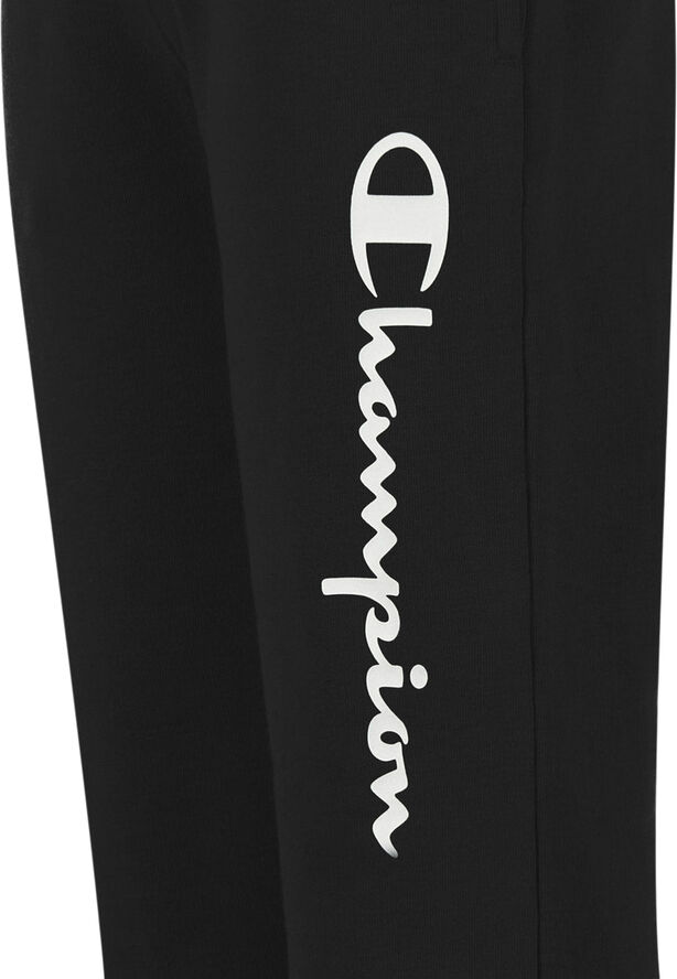 Champion Rib Cuff bukser Sort