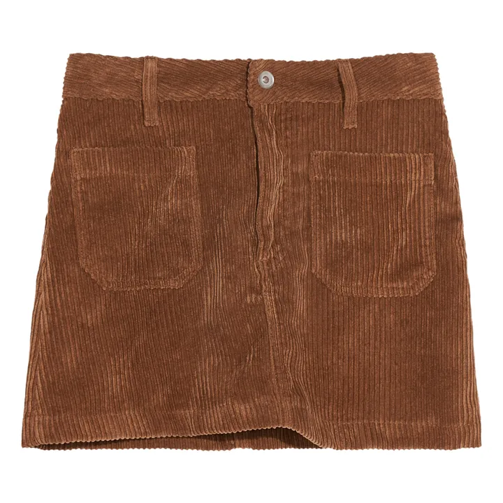 Bellerose Jupe Puk Velours | Ecureuil