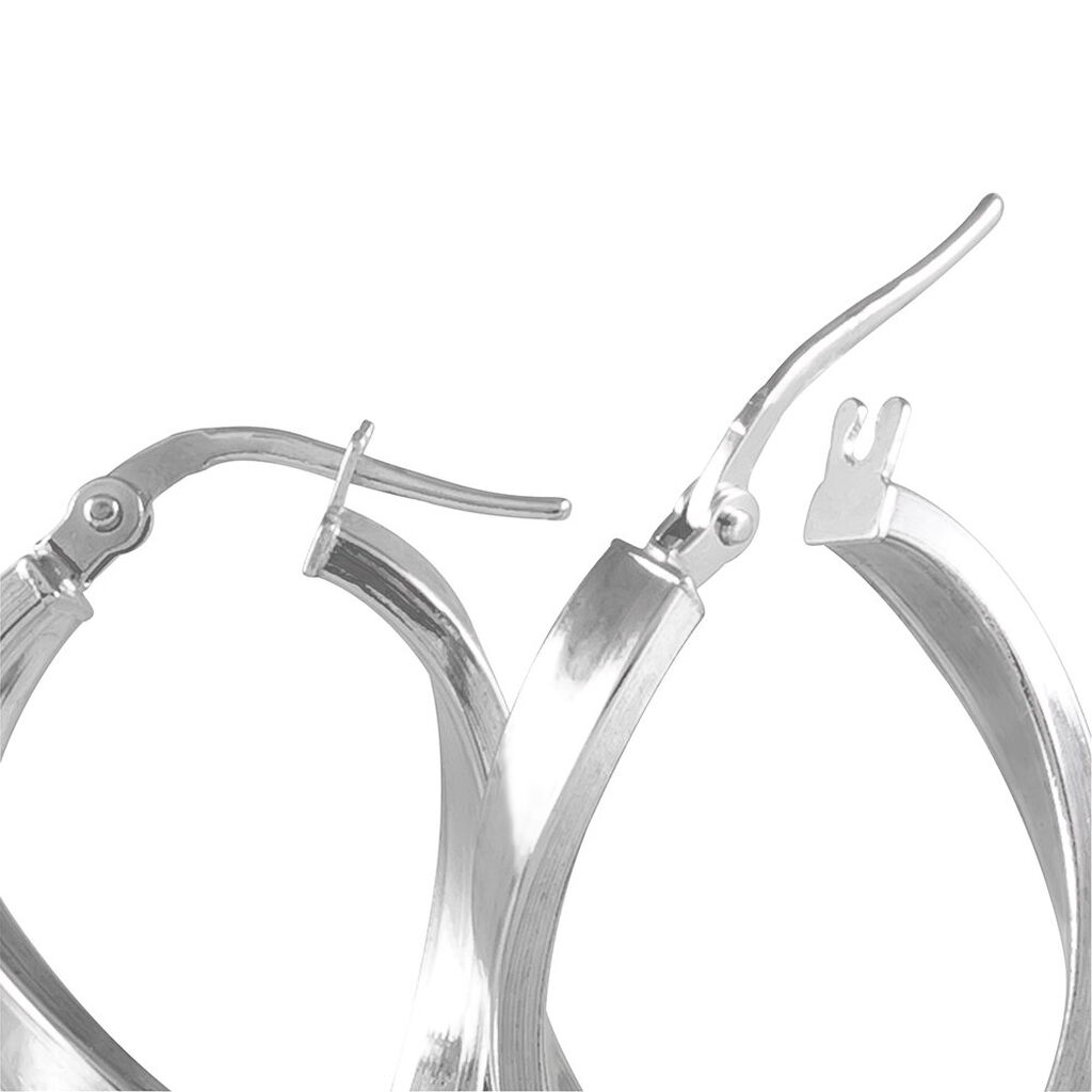 Créoles Silla Or Blanc