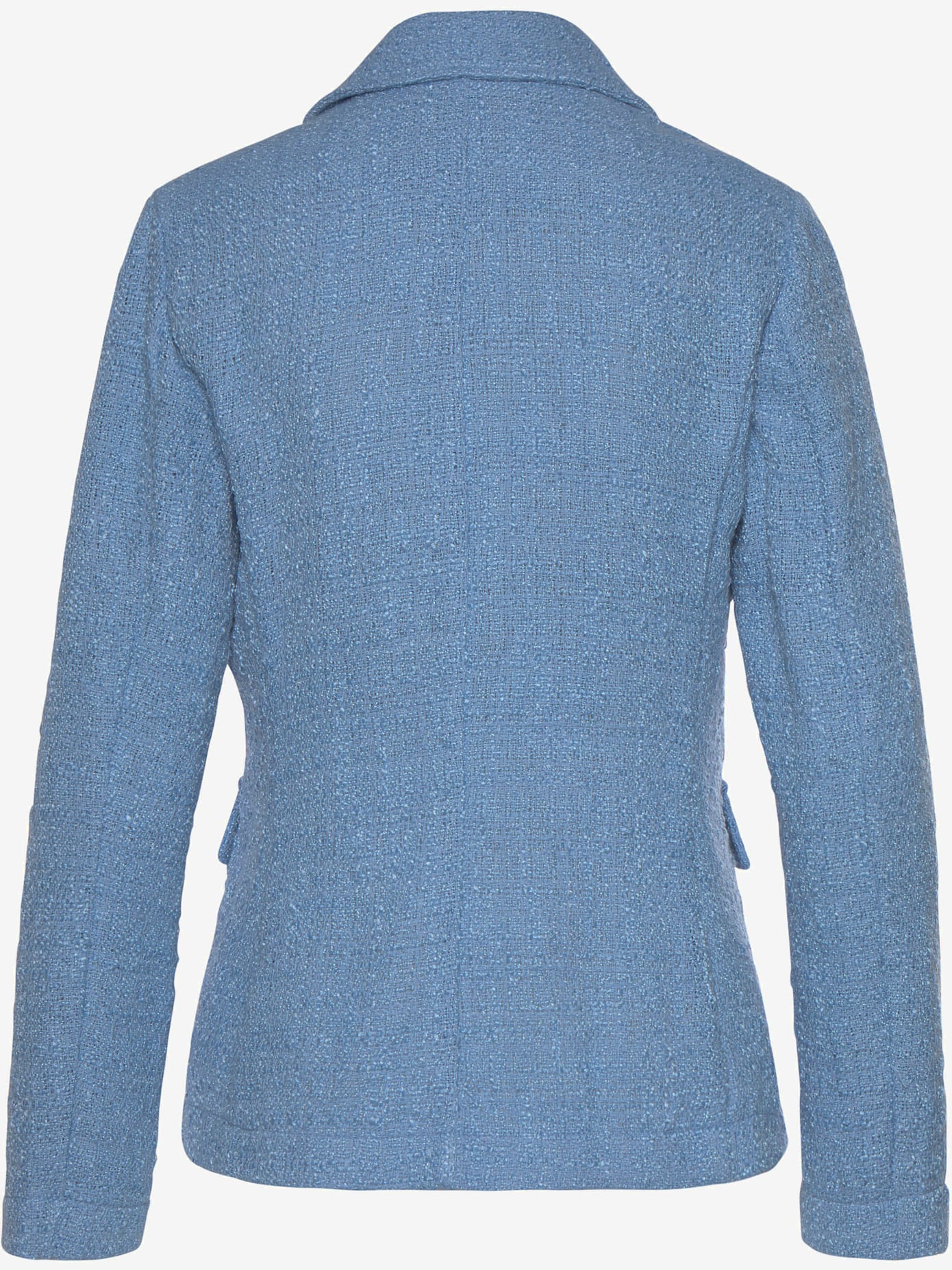 Blazer court col à revers tendance