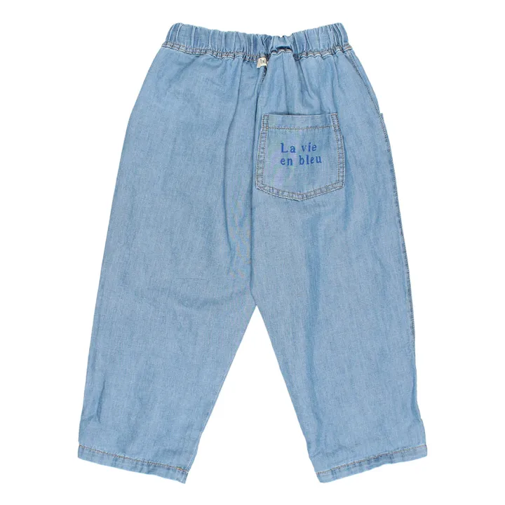 Búho Pantalon Denim Lin | Bleu jean