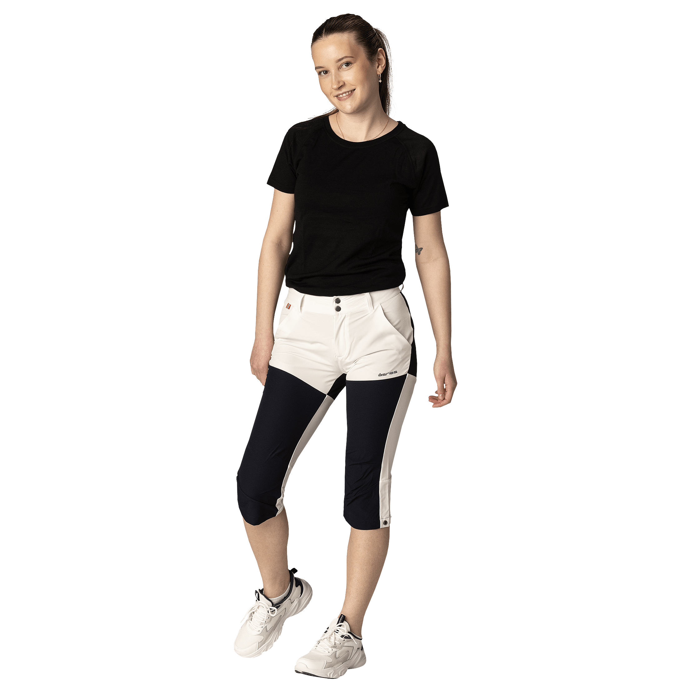 Åsnes Åsnes 3/4 Pants Wmn - Fritid og bomull
