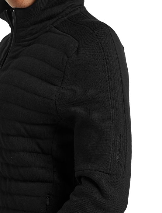 ZoneKnit LS Zip Hoodie Women uldtrøje