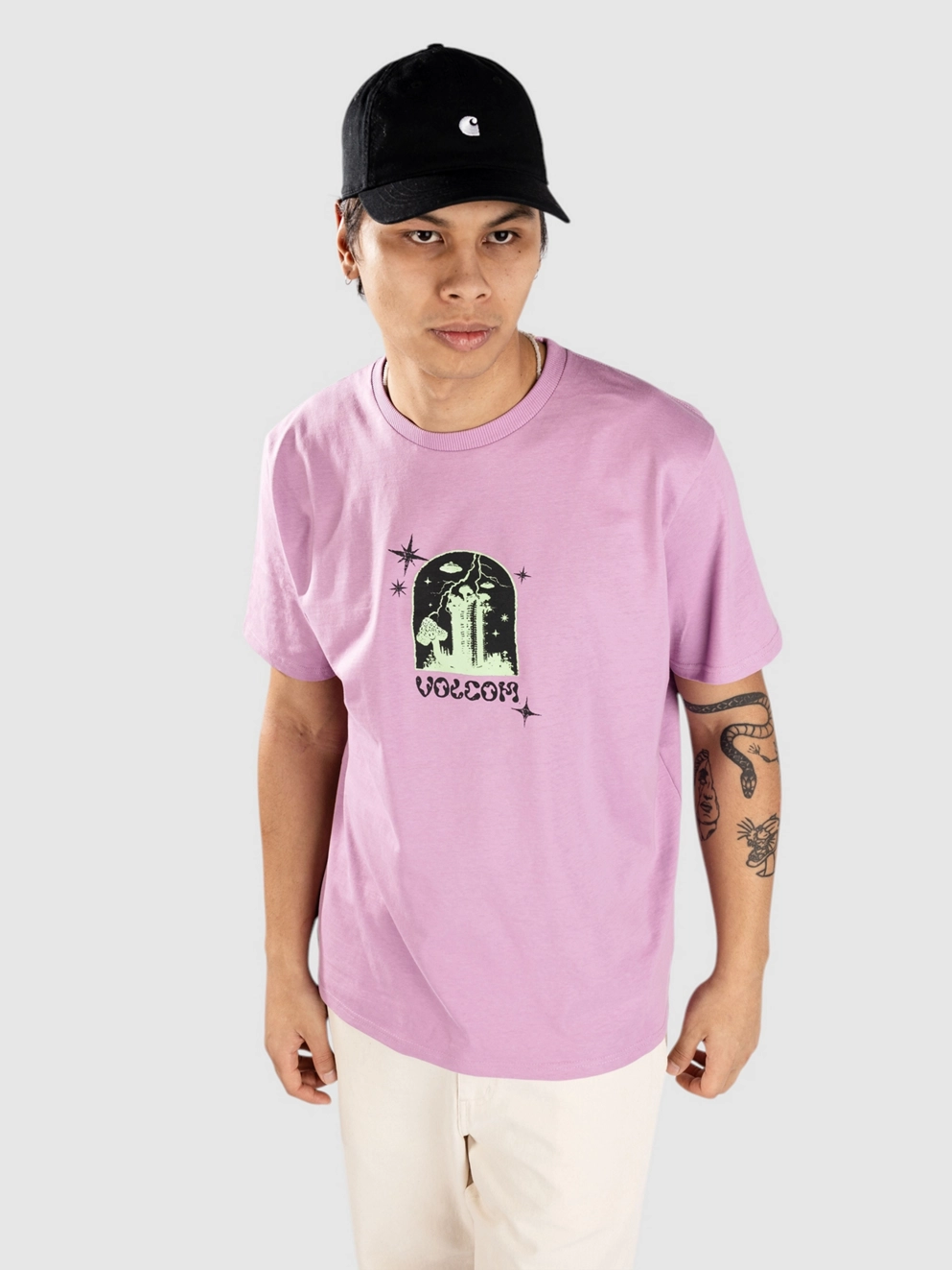 Volcom Fa Filip Rygalski 2 T-Shirt steel purple