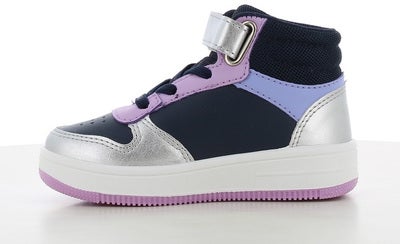 Disney Frozen Classic High Sneakers, Navy/Silver