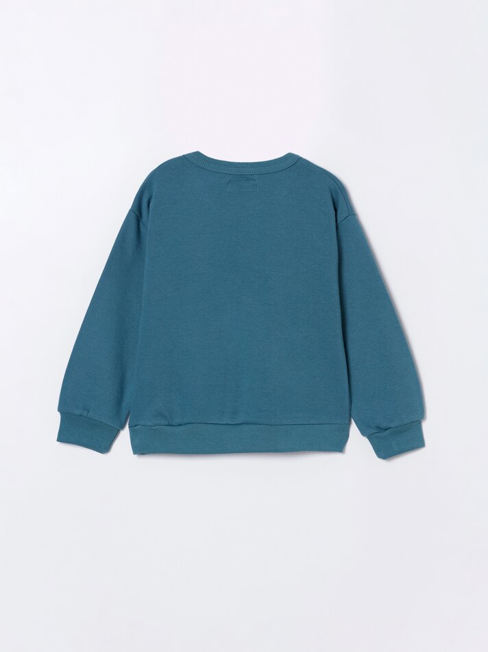 Moletom estampado - Verde escuro