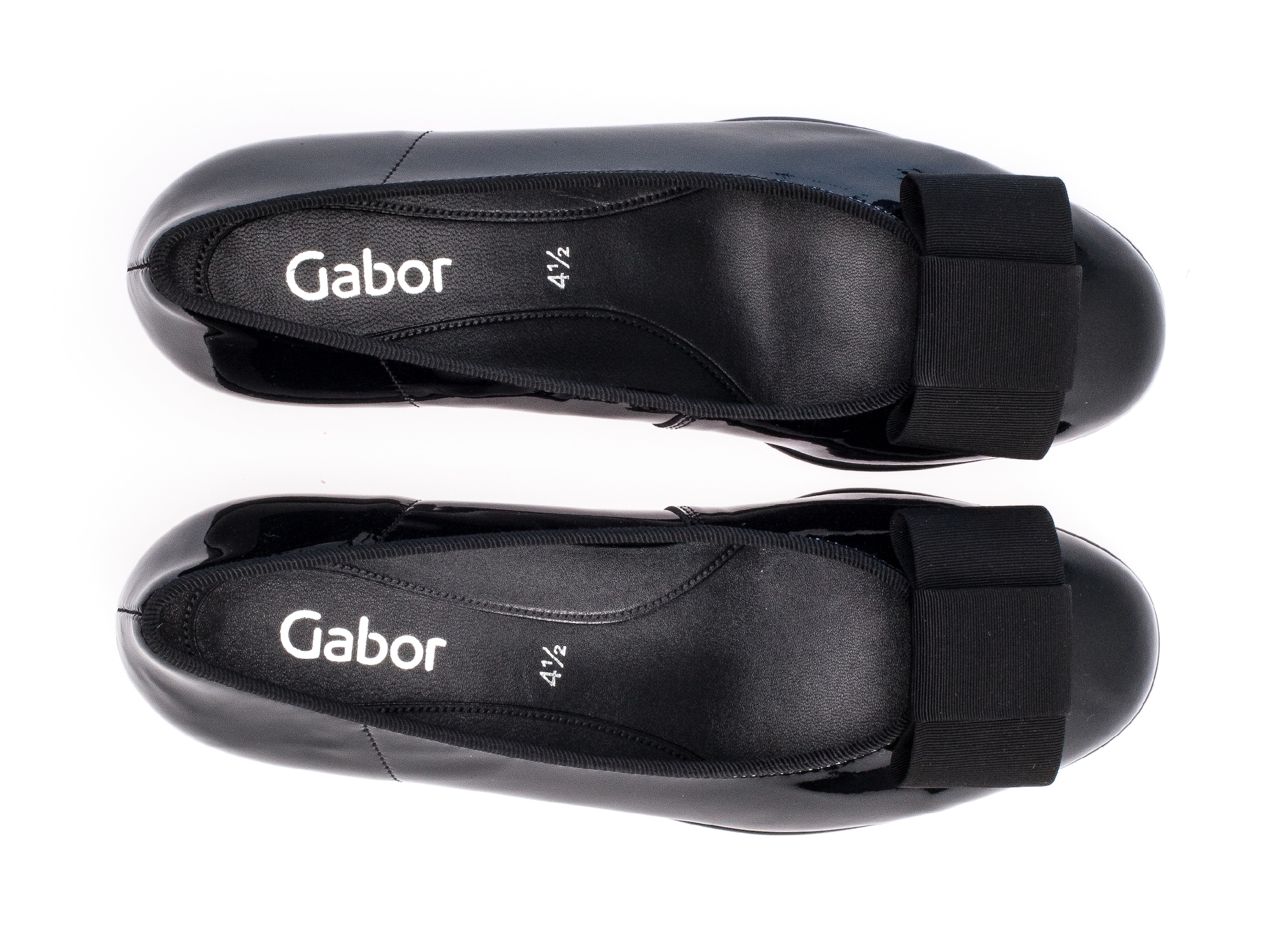 Gabor Ballerina  Flats, Kitten Heel, Festliche Schuhe mit dekorativer Schleife