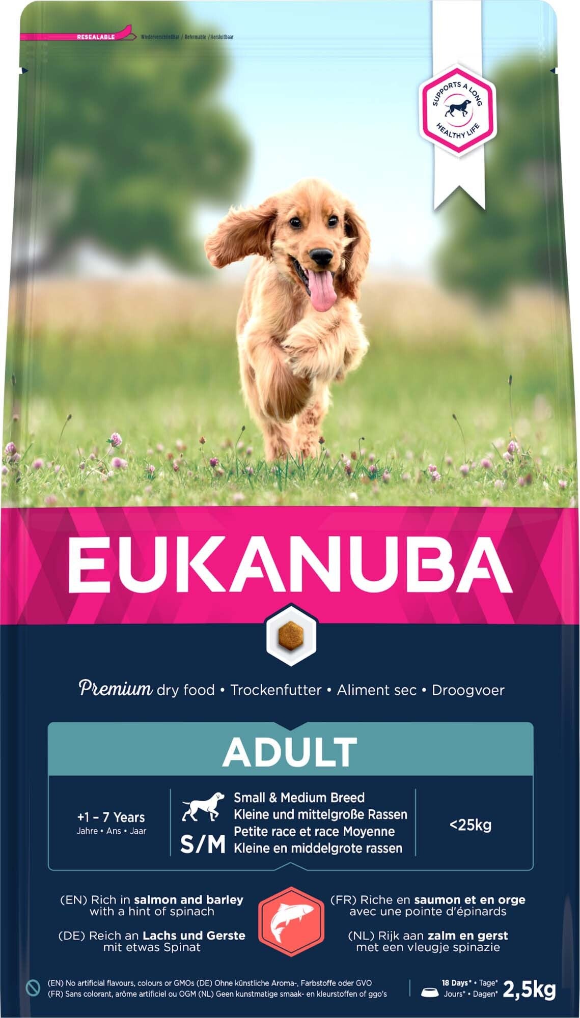 Eukanuba hondenbrokken adult vis / granen 2,5 kg