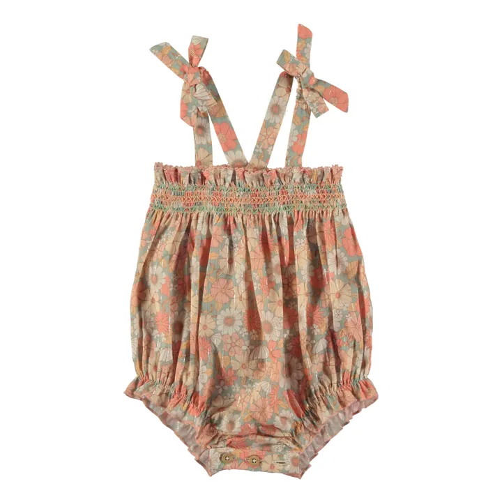 Tocoto Vintage Barboteuse Florale | Rose