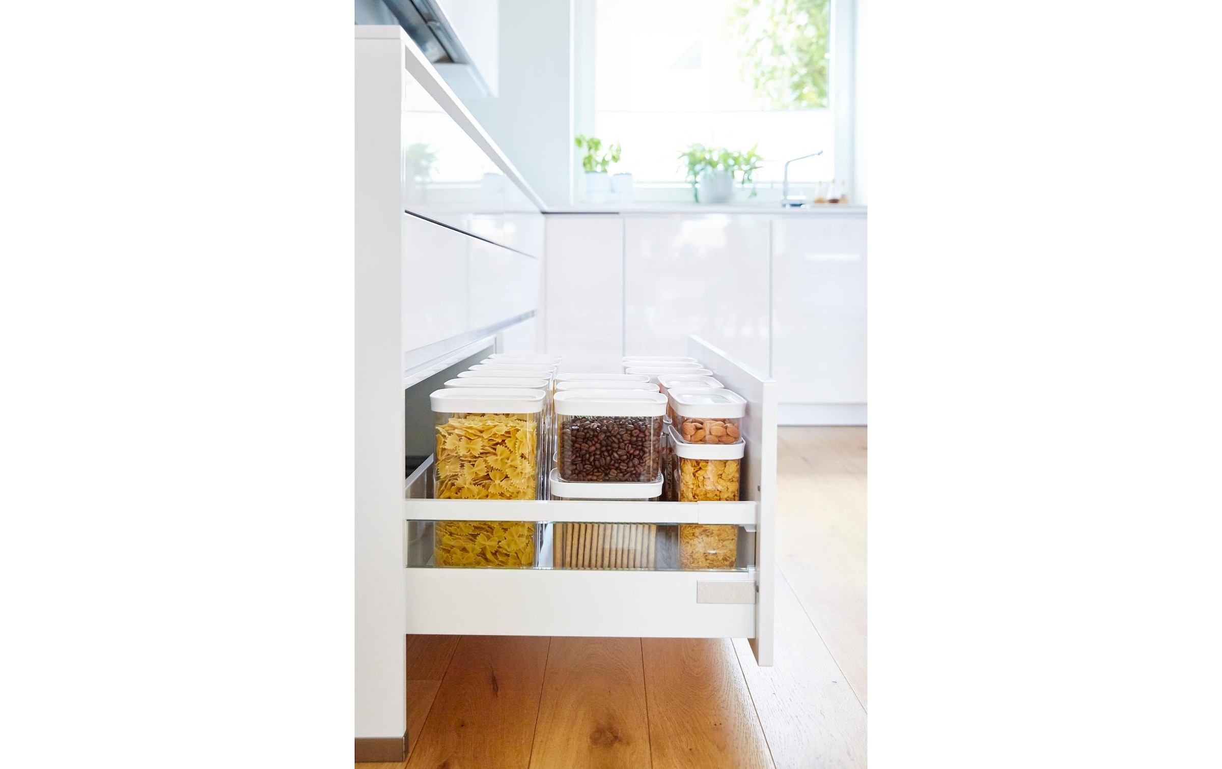Emsa Vorratsdose »Optima 5 Stück Transparent« 5 Stk. tlg.