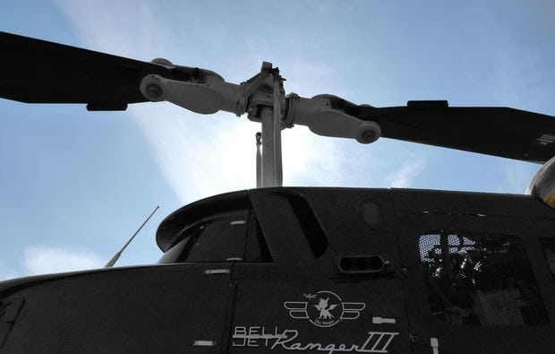 Hubschrauber selber fliegen ab Mannheim als Geschenkidee