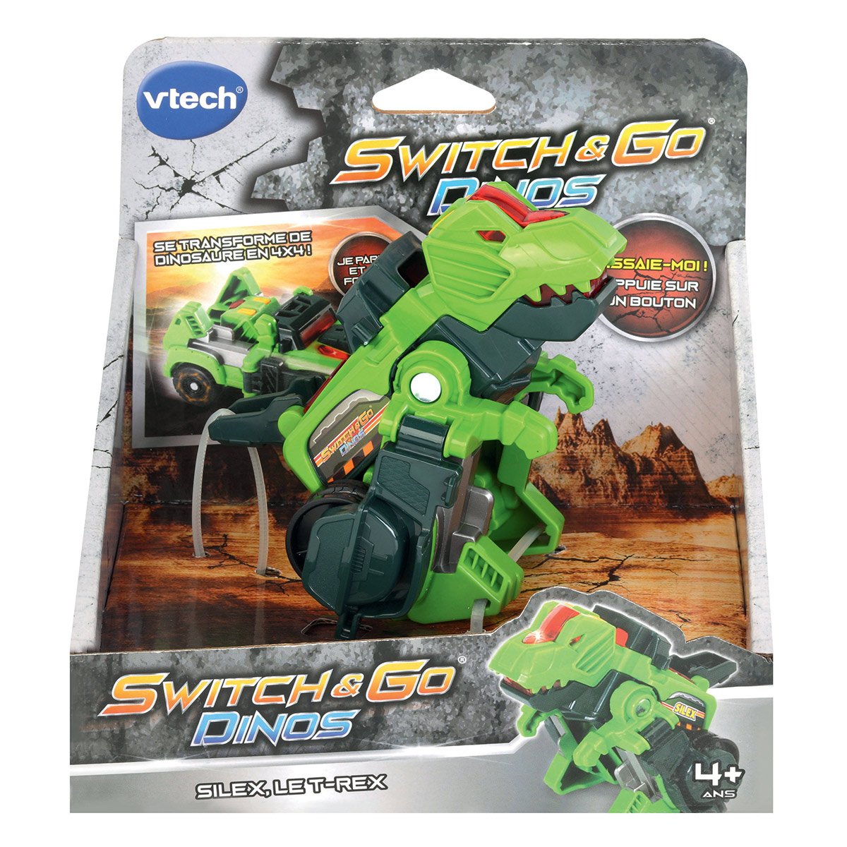 Switch & Go Dinos - Véhicule interactif