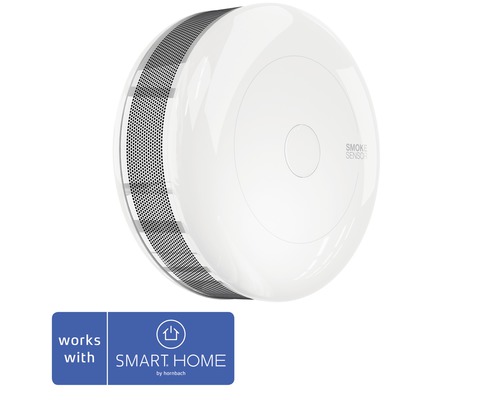 Fibaro rookmelder met temperatuursensor - Compatibel met SMART HOME van hornbach EN14604:2002