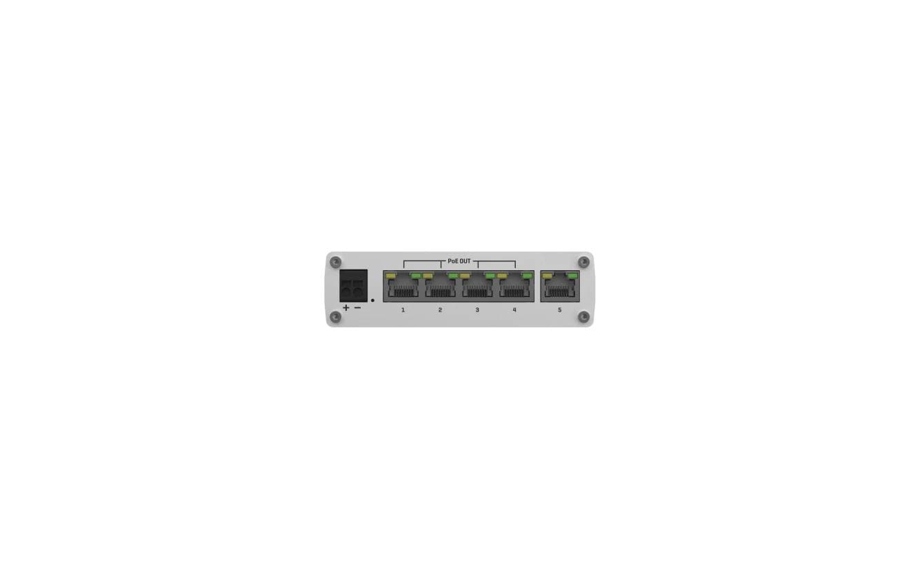 PoE+ Switch TSW101 5 PortTSW101 Automotiver PoE+ Switch (nur für Fahrzeuge geeignet))