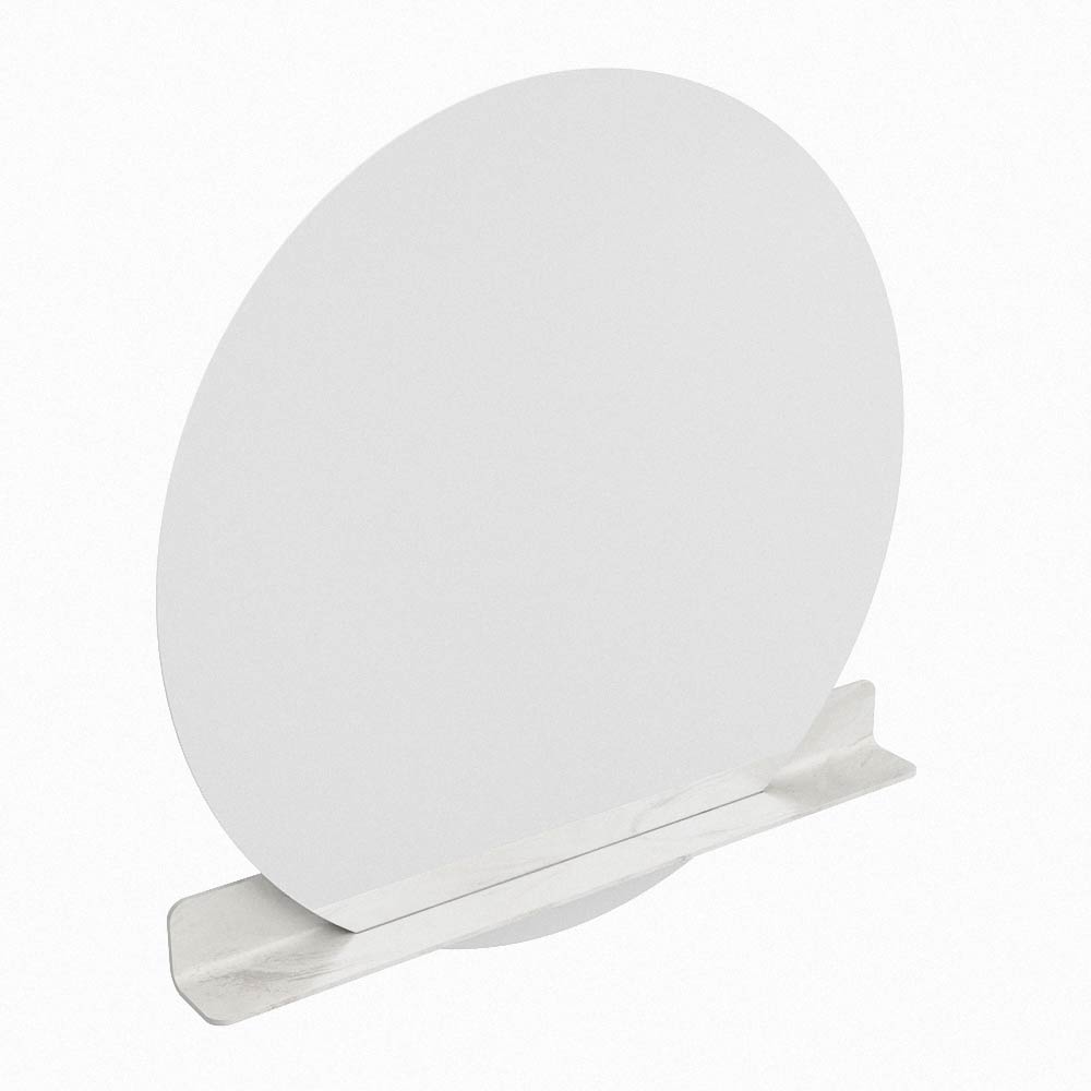 Mondiaz Spot spiegel rond Ø120cm met planchet ostra