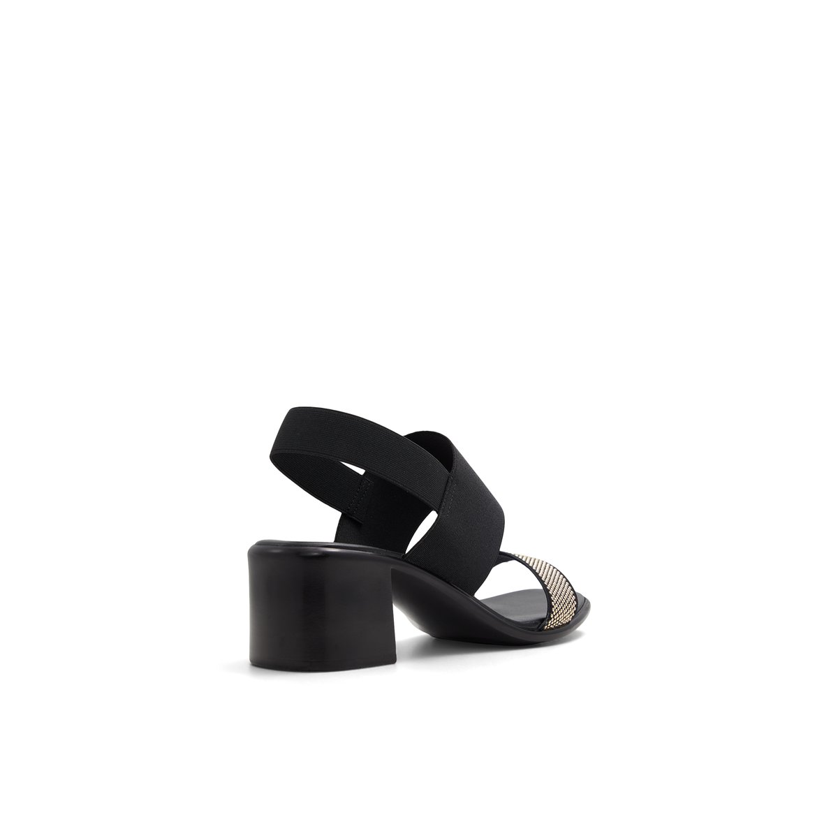 ITALIAN SHOEMAKERS-Buttonsage-Sandales à bride arrière - Talon Bloc - Noir