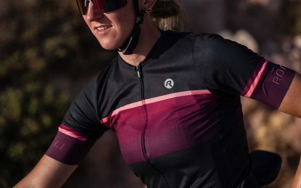 Rogelli Impress II SS Lady Cykeltrøje, Burgundy