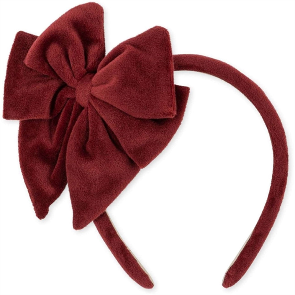 Hårløjle Big Velvet Bowie Red