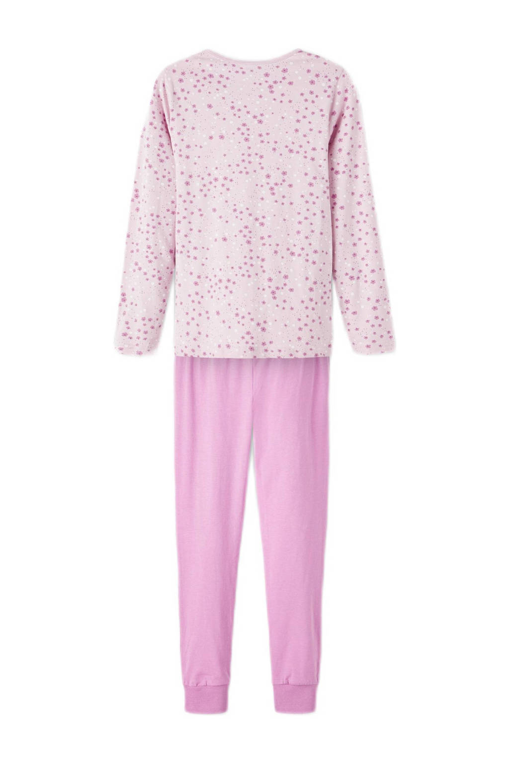 NAME IT pyjama NKFNIGHTSET met bloemendessin lichtroze/roze