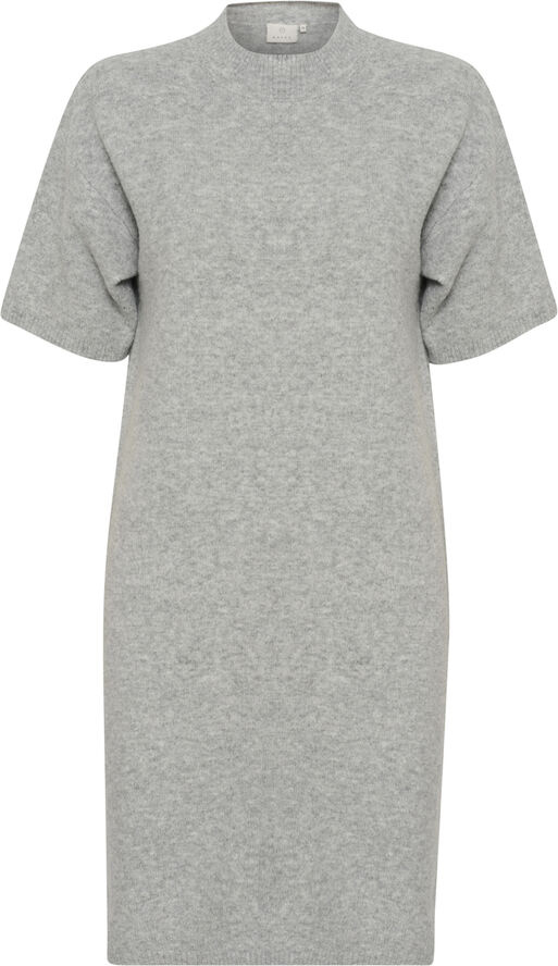 Kaffe KAsylvie Knit Dress Grey melange