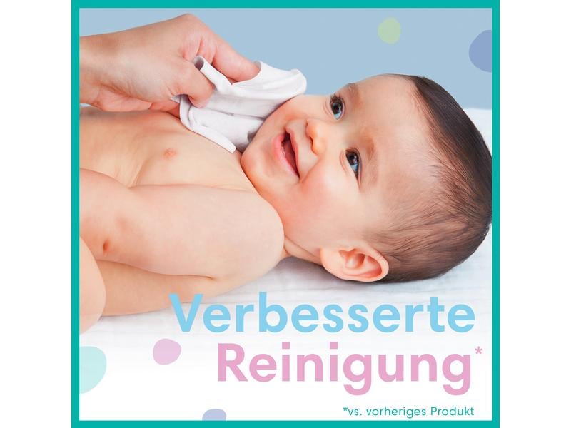 Pampers Feuchttücher Fresh Clean Aloe 15 x 80 Stk. Feuchttücher, Vorteilspackung Giga, 15 x 80 Stück