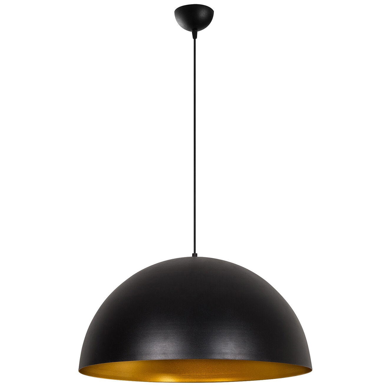Sheen Suspension Sivani noir/doré - 60x126 cm