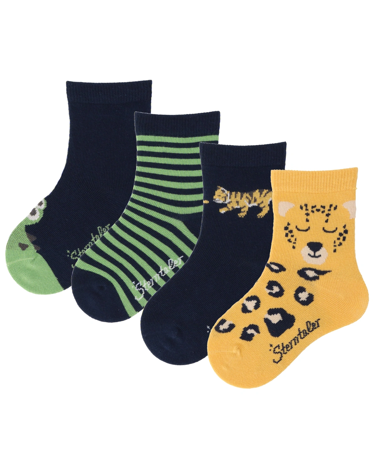 Socken CROCO & LEO 4er Pack in marine